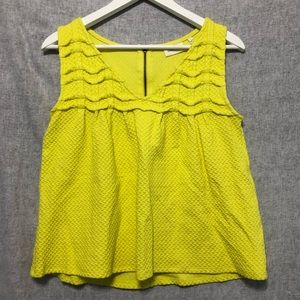 DELETTA | crop tank top | M